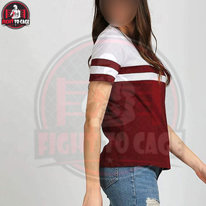 Camisetas Transpirables de Algodón de Primera Calidad para Mujer, Corte Regular, Color Sólido, Ropa Casual de Verano - Product Image 4