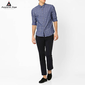 Jeans para Hombre Tallas Grandes, 100% Algodón, Corte Recto, Logotipo Personalizado, Transpirables, Secado Rápido, Venta Directa de Fábrica - Product Image 3