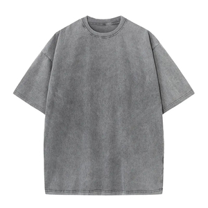 Camiseta de Manga Corta para Hombre 2026, Color Verde Menta, Talla Grande, Cuello Redondo, 100% Algodón Jersey, Teñido Liso, Color Sólido, Tejido Transpirable - Product Image 6