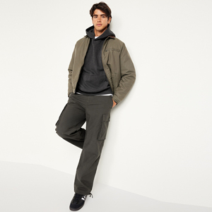 Sweat à capuche minimaliste pour homme, coupe ample en polaire personnalisée, style streetwear urbain décontracté, vêtement d'hiver à capuche, OEM, marque privée - Product Image 3