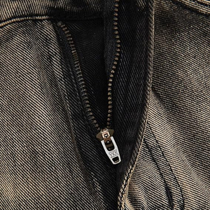 Top Trendy Breathable Light <b>Sandblasted</b> Denim Jorts Mens Straight Jean Shorts Custom Logo Streetwear Loose Fit Summer Casual - Product Image 5