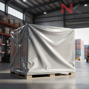 Bâche de protection premium en polyéthylène imperméable sur mesure pour l'exportation mondiale à usage longue durée - Product Image 1