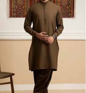 Meilleures ventes : Ensemble de 2 pièces Shalwar Kameez pour homme, personnalisé, respirant, de qualité supérieure, formel et à séchage rapide - Product Image 3