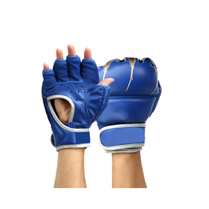 Guantes de Boxeo Profesionales de Piel Sintética para Entrenamiento de Sparring y Artes Marciales Mixtas - Product Image 4