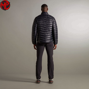 Men's <b>Quilted</b> Puffer Jacket Winter Down Alternative Zip Up Outerwear Custom Logo Casual Outdoor Wear Bubble Jacket - Product Image 3