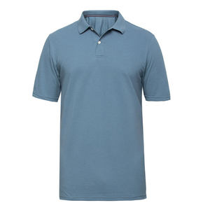 Maillot de golf décontracté pour homme en jersey respirant polyester/coton, manches longues, personnalisable par sublimation, vierge, compressé - Product Image 2