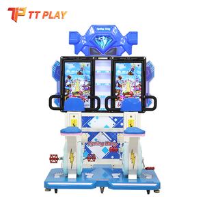 Máquina de Juego Arcade de Bicicleta para 2 Jugadores, Simulador de Ciclismo con Monedas, Pantalla HD, Atracción Infantil para Parques de Diversiones Interiores - Product Image 2