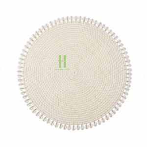 Handmade Modern Natural Rattan Woven Dining Tea Holiday Christmas Kitchen Table <b>Mats</b> & Pads Wicker Charger <b>Plates</b> Rattan 2026 - Product Image 6