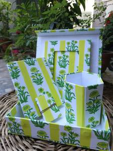 Block Printed <b>Gift</b> <b>Boxes</b> Handmade Sustainable Packaging Rigid Paper Board <b>Boxes</b> Wholesale Artisan Luxury Presentation <b>Boxes</b> - Product Image 2