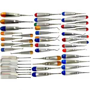 Juego de instrumentos dentales de alta precisión, kit de herramientas quirúrgicas dentales profesionales de acero inoxidable para uso en clínicas - Product Image 4