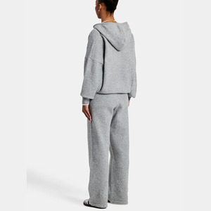 Ensemble de survêtement thermique en polaire pour femme 2026 – Sweat à capuche et pantalon de jogging confortables pour l'hiver, tenue décontractée et sportive - Product Image 2