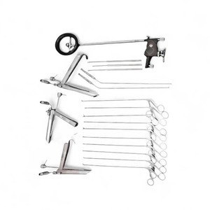 Set de Laringoscopio Endoscópico ENT con Pedestal, Instrumentos de Microcirugía Laríngea de Acero Inoxidable Reutilizables y Autoclavables - Product Image 5