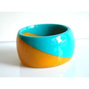 Brazaletes Modernos y Tradicionales de Resina y Madera, Suministros para Bisutería para Conjuntos - Product Image 6