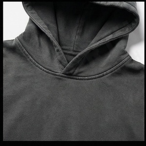 Sudadera con Capucha Vintage OEM para Hombre, Algodón Grueso, Estilo Urbano, Oversize, Lavado Ácido, Hombros Caídos, Color Personalizable - Product Image 4