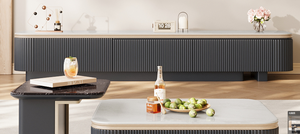Meuble TV moderne et minimaliste, console multimédia, meuble de rangement, unité de divertissement, meuble de salon - Product Image 2