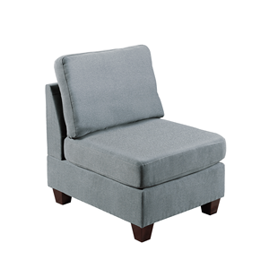 7PC grigio Set modulare per soggiorno divani - Product Image 3