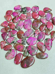 อัญมณีธรรมชาติสูงคาโบชองสีชมพูแบบหลวมเกรด AAA - Product Image 5