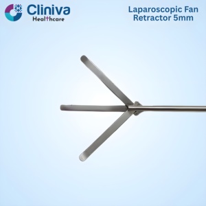 <b>Laparoscopic</b> Fan Retractor 5mmx330mm High Quality Reusable Surgical <b>Instruments</b> - Product Image 3