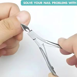 2026 Hot Selling <b>Nail</b> Cuticle Cutter Deluxe Beauty Grooming <b>Tool</b> with Ergonomic Anti Slip Grip - Product Image 5