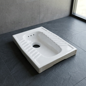 Vistaar 3 Hole Lebanese <b>Ceramic</b> Squatting <b>Pan</b> Eastern Indian Style Toilet WC Commode Export Quality Factory Supply - Product Image 6