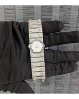 Montre pour homme en moissanite VVS de haute qualité, mouvement mécanique, acier inoxydable, style hip-hop glacé, vente en gros