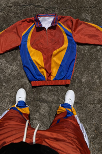 Ensemble Survêtement Homme 2026 en Nylon avec Logo Personnalisé, Deux Pièces Coupe-Vent, Pantalon de Survêtement en Polyester pour l'Automne - Product Image 3