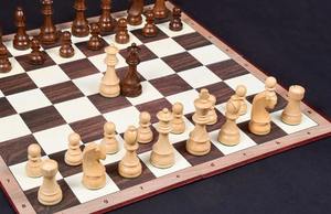 Jeu d'échecs Staunton artisanal pour tournoi, pièces en bois allemandes, hauteur du roi 3,75 pouces, au meilleur prix - Product Image 3