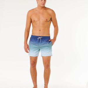 Shorts de bain en toile personnalisés pour hommes, imprimés par transfert thermique, avec cordon de serrage, coupe décontractée, séchage rapide, pour l'été et la plage, vente en gros - Product Image 4