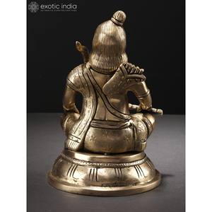 ทำด้วยมือ7 \\\ "ประติมากรรมทองเหลืองประเภทผลิตภัณฑ์ของ Shri Rama - Product Image 4