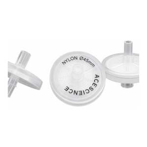 Filtro de Jeringa de Laboratorio Korea Ace de 25 mm, Nylon Hidrófilo para Filtración de Solventes Orgánicos - Product Image 1