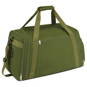 Bolsas de viaje de béisbol de nailon personalizadas de alta calidad, impermeables, portátiles, para equipo deportivo, de color sólido, transpirables, con diseño de bolsa de gimnasio. - Product Image 1