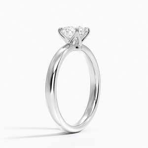 Bague BOJ 063 Coupe Ronde en Argent 925, Bague Solitaire Elodie avec Diamant Moissanite 2ct Couleur D VVS1 Certifiée GRA, Prix Bas, Grande Vente - Product Image 2