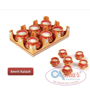Bougie Amrit Kalash TC 102 par Aakar pour la prière religieuse, la décoration de la maison et des festivals, au meilleur prix de gros - Product Image 4