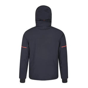 Veste d'hiver pour homme en gros, imperméable, respirante, softshell, parka avec poignets à trous pour les pouces, manteau de travail et de randonnée en plein air, logo personnalisé - Product Image 3