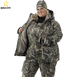 Outerwear Women's 3-in-1 Hunting Jacket - Waterproof, Insulated, Camo, Blaze, with Zip in <b>Fleece</b> <b>Liner</b> - Product Image 6
