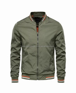 Blouson bombardier de baseball personnalisable pour hommes vente en gros tissu de laine de haute qualité nouveau design col montant pour l'hiver Service OEM - Product Image 2