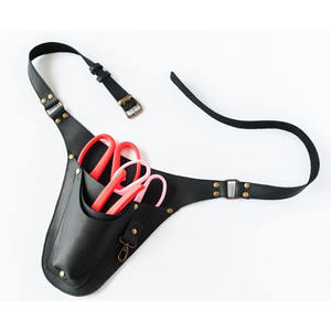 Cinturón de cuero duradero hecho a mano para floristas, con múltiples bolsillos, soporte para tijeras, correa ajustable para la cintura, en venta. - Product Image 1