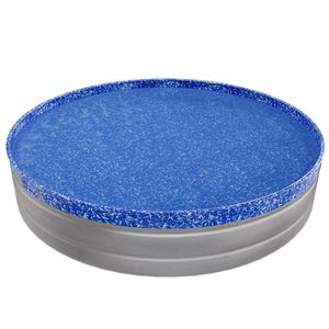 Liner de piscine rond de 8 pieds, installation facile, anti-fuite, en vinyle épais, hauteur de paroi 27,5, très résistant pour piscines - Product Image 1