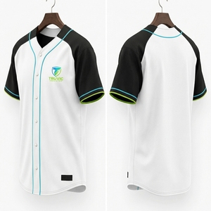 เสื้อเบสบอลระบายอากาศได้ดี แห้งเร็ว คุณภาพพรีเมียม สำหรับการแข่งขัน น้ำหนักเบา - Product Image 5