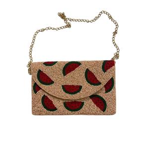 Bolsos de mano con cuentas hechos a mano de primera calidad para mujer, ecológicos, ligeros, para fiestas nocturnas, vendidos por proveedor indio. - Product Image 1