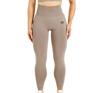 Leggings de fitness sans couture pour femme, taille haute, extensibles, respirants, effet ventre plat, pour le yoga, la gym et la course à pied - Product Image 1