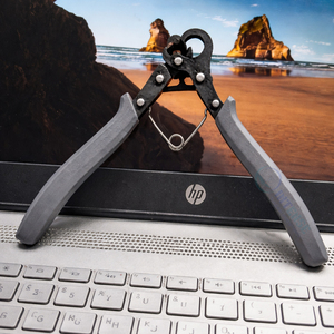 Outil original One Step Looper pour la fabrication de bijoux, pour décorer et créer des boucles parfaites et cohérentes facilement, 1,5 mm avec poignée grise. - Product Image 3