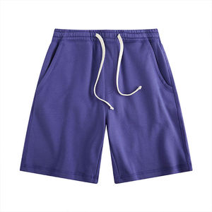 Shorts de sport en gros pour hommes, mélange de coton, shorts de gym, fabrication directe d'usine - Product Image 3