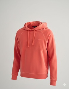 Sweat-shirts à capuche unisexes surdimensionnés de haute qualité, logo personnalisé, polaire respirant, coton lourd avec poche - Product Image 6