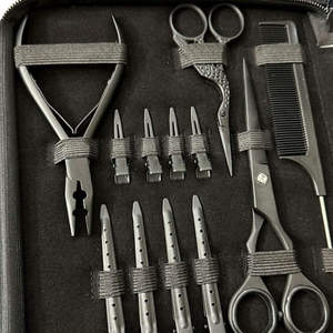 Kit de Herramientas para Extensiones de Cabello de Acero Inoxidable y Plástico, Ligero y Duradero, con Pinzas para Uso en Extensiones Anchas y Estrechas, para Mujeres - Product Image 3