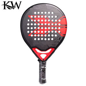 Raqueta de Pádel de Fibra de Carbono 3K 12K 18K, Raqueta de Tenis Playa con Red de Nailon, 350g, 380mm, Balanceado - Product Image 2