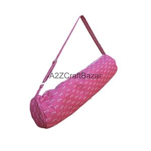 Yoga Bags 100% Cotton Quilted Multifunctional Gym Bag Zipper Travel <b>Luggage</b> Outdoor Sport Casual Eco-Friendly Reusable - Product Image 4