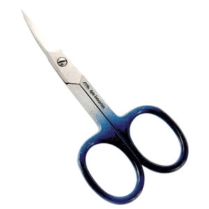 Tijeras para Cortar Uñas de Acero Inoxidable Recubierto con Punta Curva Fina y Afilada, Tijeras para Cutículas de la Mejor Calidad, Multicolor - Product Image 1