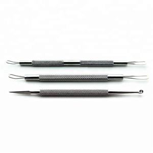 Pince à épiler en acier inoxydable de haute qualité, extracteur de points noirs professionnel, kit d'outils pour l'acné avec aiguille, 15g de rangement - Product Image 4