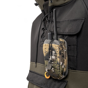 <b>Men</b> Zip up <b>Camo</b> Multi Pocket <b>Cargo</b> BDU Hood Jacket Rip Stop Tactical Safari Jacket Outwear for Outdoor Hunting Fishing Hiking - Product Image 5